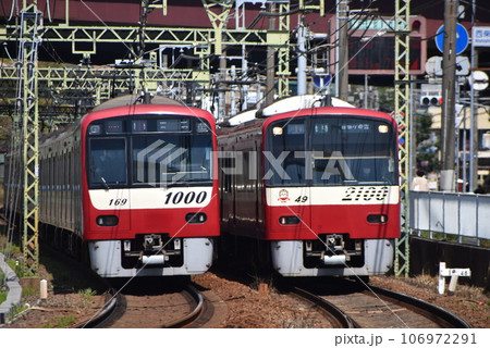 京急線のすれ違い 106972291