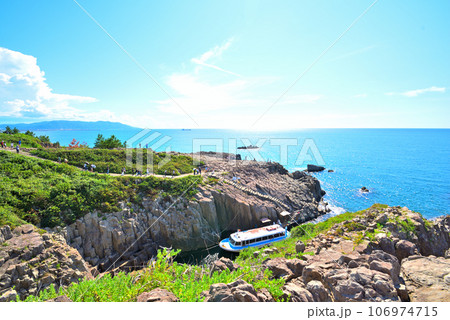 《福井県》夏の東尋坊 《福井県》夏の東尋坊 106974715