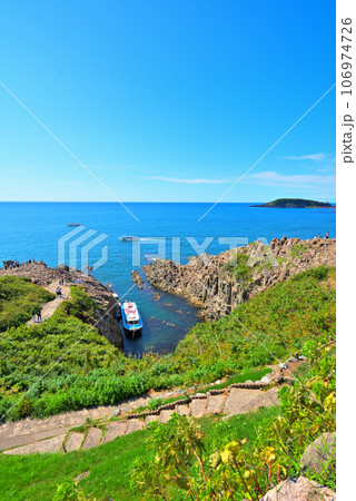 《福井県》夏の東尋坊 106974726