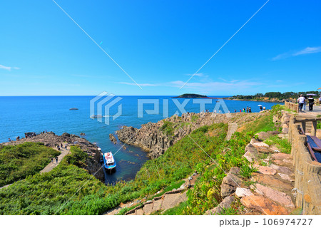 《福井県》夏の東尋坊 106974727