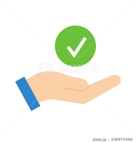 Top service rating icon. Best estimate. Rating and mark. 106975006