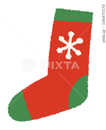 くつしたの手書きベクターイラスト/クリスマス くつしたの手書きベクターイラスト/クリスマス 106975378