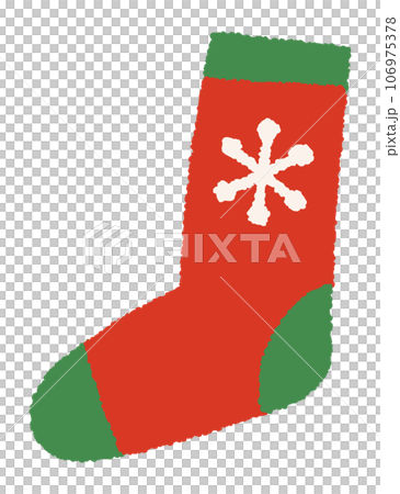 くつしたの手書きベクターイラスト/クリスマス くつしたの手書きベクターイラスト/クリスマス 106975378