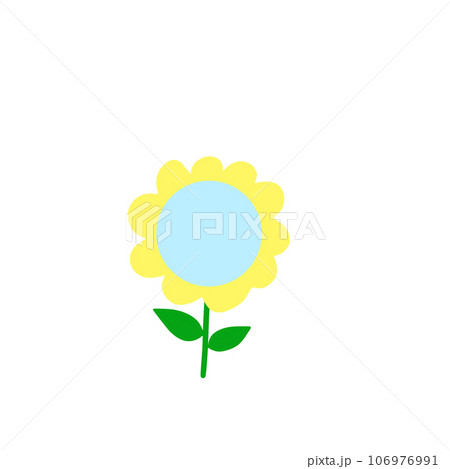 Coloring flower. 106976991