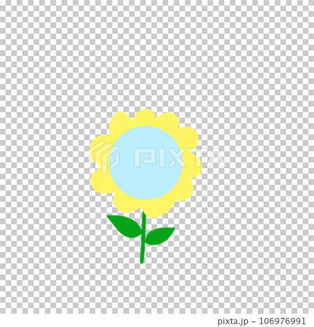 Coloring flower. 106976991