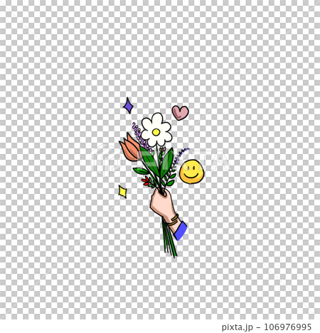 Coloring flower. Coloring flower. 106976995