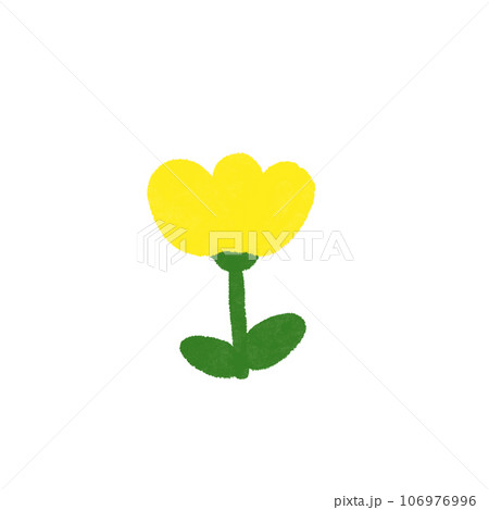 Coloring flower. 106976996