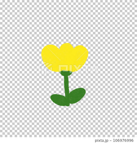 Coloring flower. 106976996