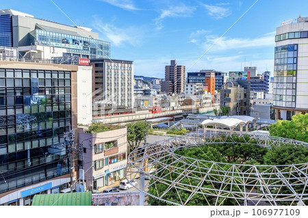 豊田市、豊田市駅前の風景 豊田市、豊田市駅前の風景 106977109