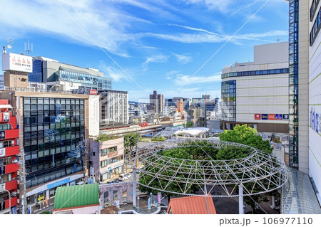 豊田市、豊田市駅前の風景 豊田市、豊田市駅前の風景 106977110