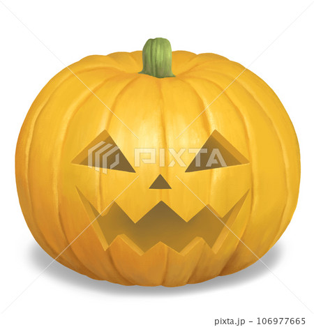 ハロウィン　かぼちゃのイラスト 106977665