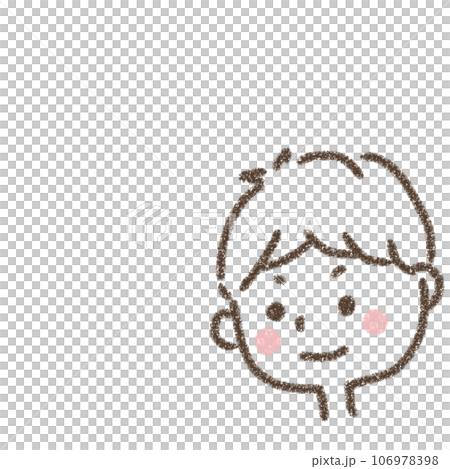 人男孩手繪插畫 人男孩手繪插畫 106978398