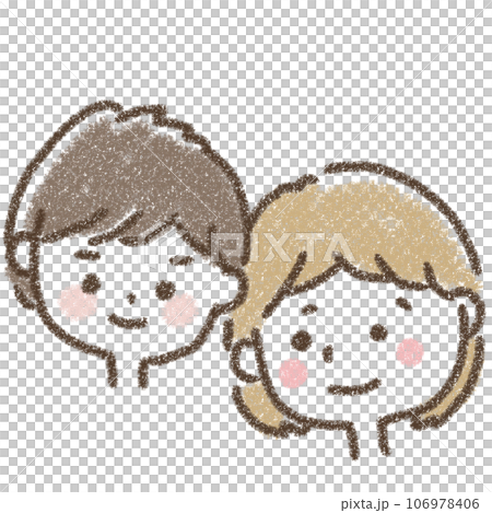 人女孩手繪插畫 人女孩手繪插畫 106978406