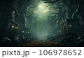 Haunted streets for Halloween 106978652
