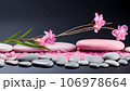 Pink stone background for breast cancer day concept 106978664