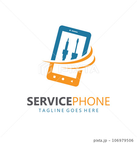 Phone Repair Service Logo Template 106979506