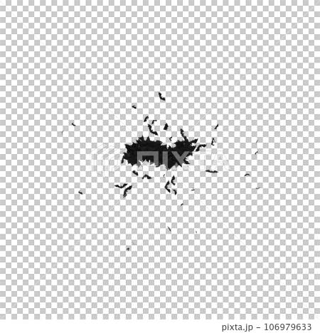Static Halloween Typeface Formed Of Flying Bats with alpha the character tilde Static Halloween Typeface Formed Of Flying Bats with alpha the character tilde 106979633