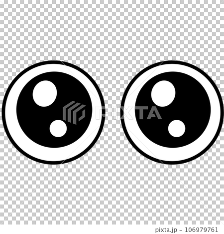 Cute kawaii eye in love wow emotion groovy retro y2k Cute kawaii eye in love wow emotion groovy retro y2k 106979761