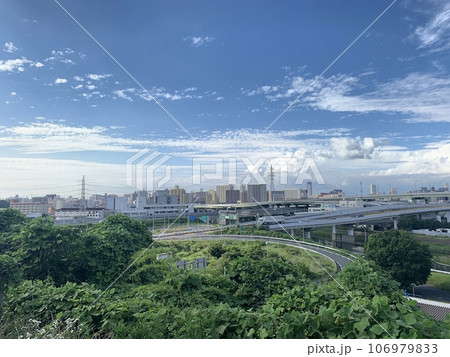 高台から見る街並み-北九州- 106979833