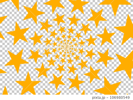 Background material of stars spreading radially. A star when you hit your head. 106980549