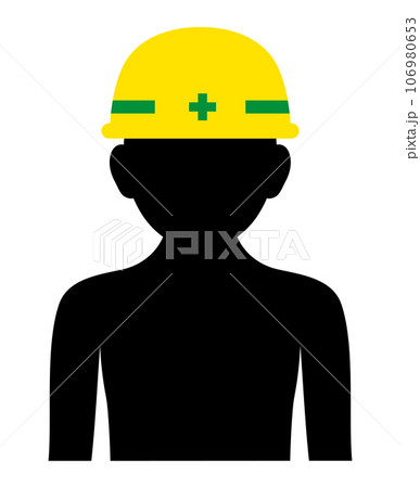 ヘルメットをかぶっている人 106980653