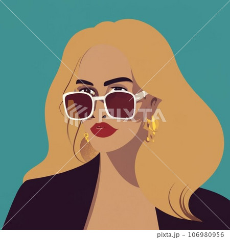 Girl illustration design Girl illustration design 106980956