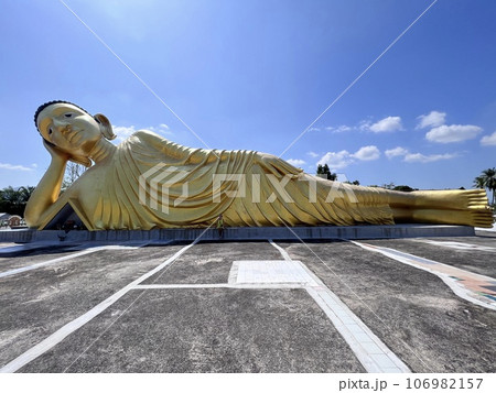 Temple of the Reclining Buddha, Phuket, Thailand Temple of the Reclining Buddha, Phuket, Thailand 106982157