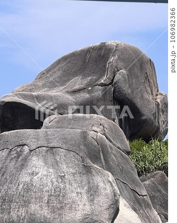 Similan island in Phang-nga province. Paradise. Big rocks 106982366
