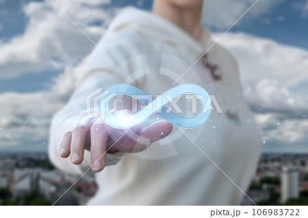 The concept of launching unlimited traffic on the Internet. 106983722