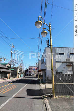 茨城　龍ケ崎　上町付近の街並み 106984775