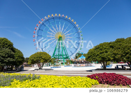 国営ひたち海浜公園 プレジャーガーデンエリアの写真素材 [106986279