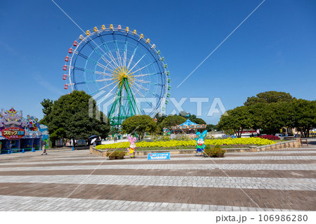 国営ひたち海浜公園 プレジャーガーデンエリアの写真素材 [106986280