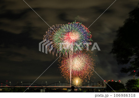水都くらわんか花火大会　枚方市 106986318