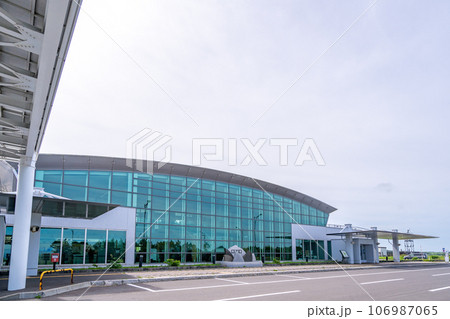 利尻空港　北海道内の最初の離島空港 106987065