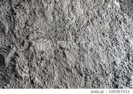 Gray sand close-up. Sand texture in full screen. Abstract background. 106987422
