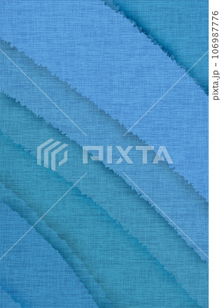 和柄　年賀状　青　背景 106987776