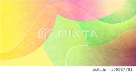 カラフル　壁紙　待受画面　グラデーション　背景 106987781