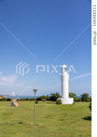 日立灯台と古房地公園　茨城県日立市 106988311