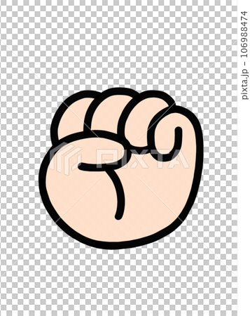 Clenched fist 106988474