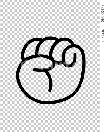 Clenched fist 106988475
