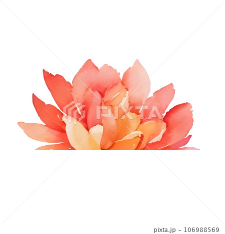 flower watercolor flower watercolor 106988569