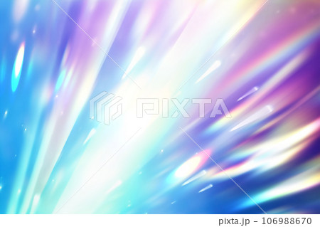抽象的な虹色のホログラフィック背景 106988670