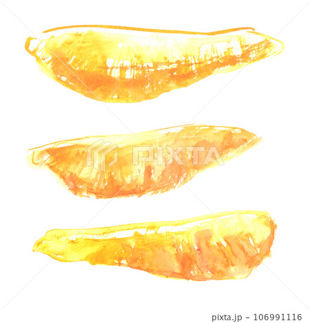 水彩で描いた数の子のイラスト 106991116