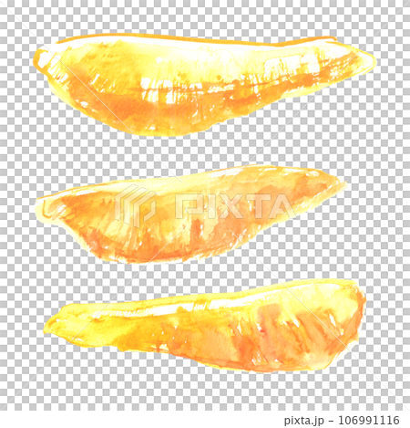 水彩で描いた数の子のイラスト 106991116