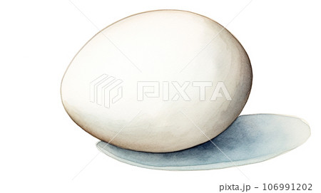 卵の水彩イラスト「AI生成画像」 卵の水彩イラスト「AI生成画像」 106991202