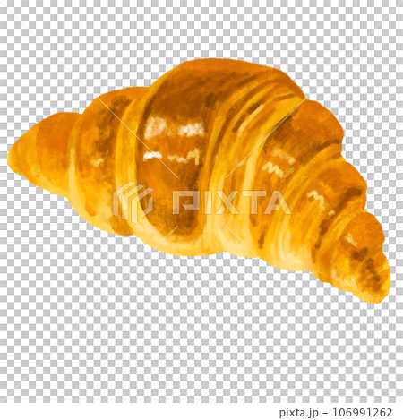 Bread illustration croissant Bread illustration croissant 106991262
