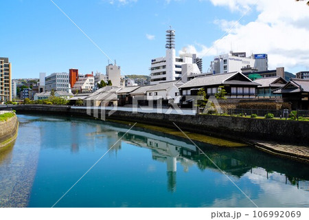 長崎 出島と街並み 長崎 出島と街並み 106992069