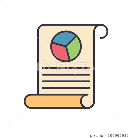 Report related vector icon 106993983