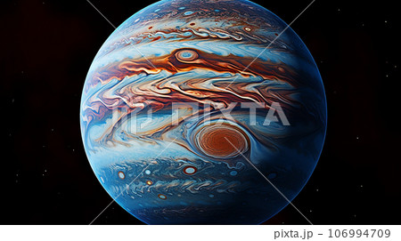 Jupiter planet. Generative ai. Jupiter planet. Generative ai. 106994709