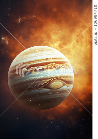 Jupiter planet. Generative ai. Jupiter planet. Generative ai. 106994710